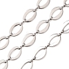 304 Stainless Steel Oval Link Chains SA-CBAE0F2-05P-1