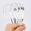 36Pcs Iron Hair Band Findings OHAR-OC0001-11-3