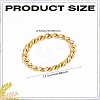 1Pc Stainless Steel Finger Rings for Women Men RJEW-LP0002-34-2