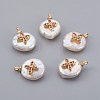 Natural Cultured Freshwater Pearl Pendants PEAR-F008-06G-1