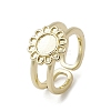 Brass Adjustable Open Rings RJEW-K257-87D-G-1