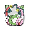 Cartoon Music Frog Alloy Brooches JEWB-I032-10EB-04-1