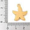 304 Stainless Steel Pendants STAS-G352-30G-02-3