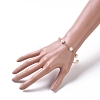 Natural Cultured Freshwater Pearl Beads Link Bracelets BJEW-JB04818-01-4