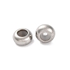 202 Stainless Steel Beads STAS-P238-10P-C-1