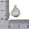Natural Sunstone Faceted Pendants G-U019-05G-10-3