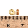 Brass Micro Pave Cubic Zirconia Beads KK-H533-01G-01-3