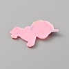 PVC Plastic Cabochons SIL-WH0019-16D-2