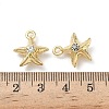 Alloy Rhinestone Pendants FIND-L024-08G-3