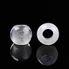 Natural Quartz Crystal European Beads X-G-T092-10mm-24-2