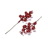 Plastic Imitation Fruit Stem Accessories DIY-B048-02C-2