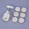 Plastic Moon Cake Moulds DIY-WH0143-75B-1