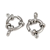 304 Stainless Steel Spring Ring Clasps STAS-B095-02P-01-2