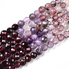 Natural & Synthetic Mixed Gemstone Beads Strands G-D080-A01-02-33-4