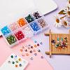 400Pcs 10 Colors Electroplate Glass Beads Strands EGLA-YW0001-15-5