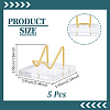 Acrylic Alloy Base Bracket AJEW-WH0816-066G-2