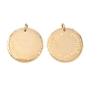 304 Stainless Steel Pendants STAS-D212-03C-G-1