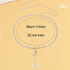 Heart & Star Tassel Brass Crystal Rhinestone Waist Chains with Belly Rings FS-WG9C1C0-01-2