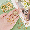   60Pcs 10 Style Electroplated Alloy Charms PALLOY-PH0002-08-5