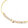 Natural Round Mixed Gemstone Beads Braided Bead Bracelets for Women BJEW-JB11655-5