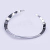 304 Stainless Steel Choker Necklaces NJEW-O094-08P-2