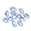 Transparent Glass Charms GLAA-O017-01J-1