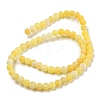 Natural Crackle Agate Beads Strands X-G-G055-6mm-6-5
