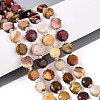 Natural Mookaite Beads Strands G-B153-A19-1