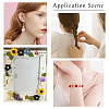 54Pcs 9 Styles Opaque Resin Beads RESI-TA0003-10-8