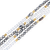 Glass Beaded Adjustable Waist Chains for Women AJEW-TA0005-78B-2