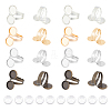 DIY Double Blank Dome Finger Ring Making Kit DIY-UN0004-25B-1