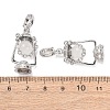 Natural Quartz Crystal Pendants GG-CBA0251-04P-09-3