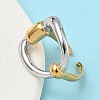 304 Stainless Steel Cuff Open Rings for Women RJEW-B158-02GP-03-3