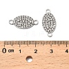 Alloy Crystal Rhinestone Connector Charms FIND-B051-05P-3