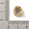 Brass Micro Pave Cubic Zirconia Multi-Strand Links KK-C111-01G-A-3