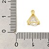 Real 18K Gold Plated Rack Plating Brass Micro Pave Cubic Zirconia Pendants Charms KK-S396-05D-3