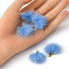 Faux Mink Fur Tassel Pendant Decorations FIND-YW0002-24F-3