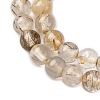 Natural Rutilated Quartz Beads Strands G-D314-A01-4mm-4