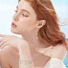 10Pcs Adjustable 304 Stainless Steel Wire Cuff Bangle Making MAK-BBC0001-15-6