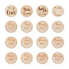 Basswood Milestone Cards WOOD-TA0002-44-1