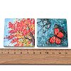 Embossed Double Face Printed Acrylic Pendants AC-CBAC02B-02-3