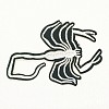 Computerized Embroidery Cloth Iron on/Sew on Patches DIY-F034-D09-1