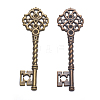 Key Tibetan Style Pendant Rhinestone Settings LS-TIBEB-A101291-R-LF-4