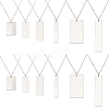 DIY Stainless Steel Rectangle Charm Necklaces Making Kits DIY-HS0001-86-1