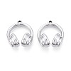 Opaque Acrylic Pendants SACR-T035-23C-1