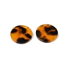 Orange Cellulose Acetate(Resin) Pendants  MACR-G068-01B-2