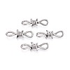 304 Stainless Steel Barbed Wire Links X-STAS-T072-138P-1