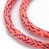 Handmade Polymer Clay Bead Strands CLAY-S094-4mm-A07-3