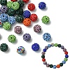 30Pcs Pave Disco Ball Beads RB-YW0001-14L-2