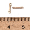 Ion Plating(IP) 304 Stainless Steel Connector Charms STAS-Q323-04A-RG-3